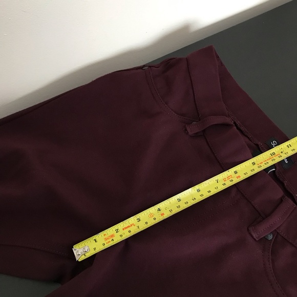Suko Jeans Burgundy Skinny Pants Jegging - Picture 8 of 9